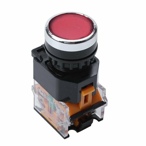 Кнопочный переключатель мгновенного действия MyPads LA38-11203 красный 1054₽