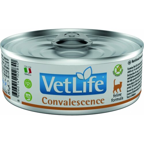 Vet Life Cat Convalescence с курицей диетический влажный корм для кошек в восстановительный и послеоперационный период