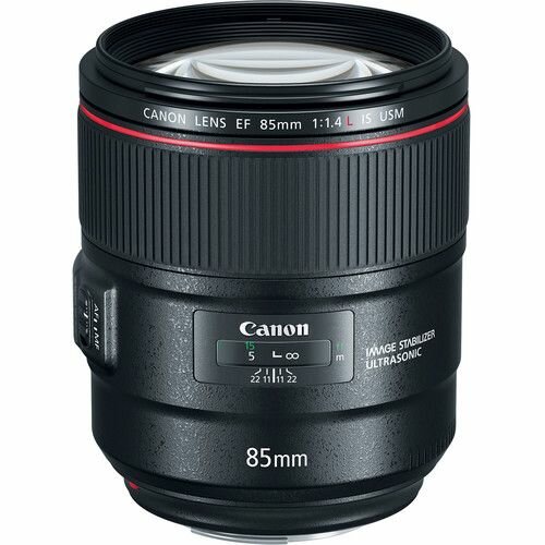Объектив Canon EF 85mm f/1.4L IS USM черный