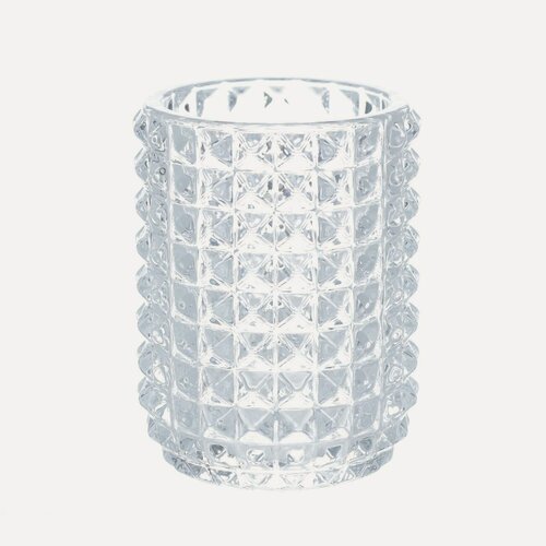 Изображение товара Стакан для ванной комнаты, размер 12 см, стекло, Diamond lights