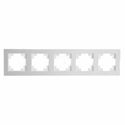 Рамка на 5 постов Stekker Катрин GFR00-7005-01М 49598