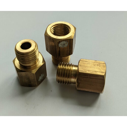 Переходник резьбовой вн р G14 нар р М1415 латунь 1350₽