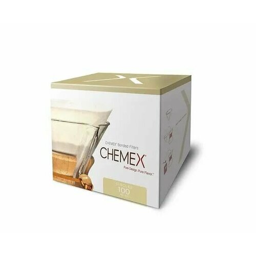 Фильтры бумажные для кофе Сhemex Pre-Folder Circles 100 шт 3192₽