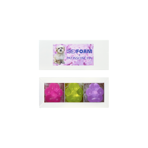 (RE)FOAM Набор мыльцев в форме лапы (RE)FOAM х PATISSONCHA
