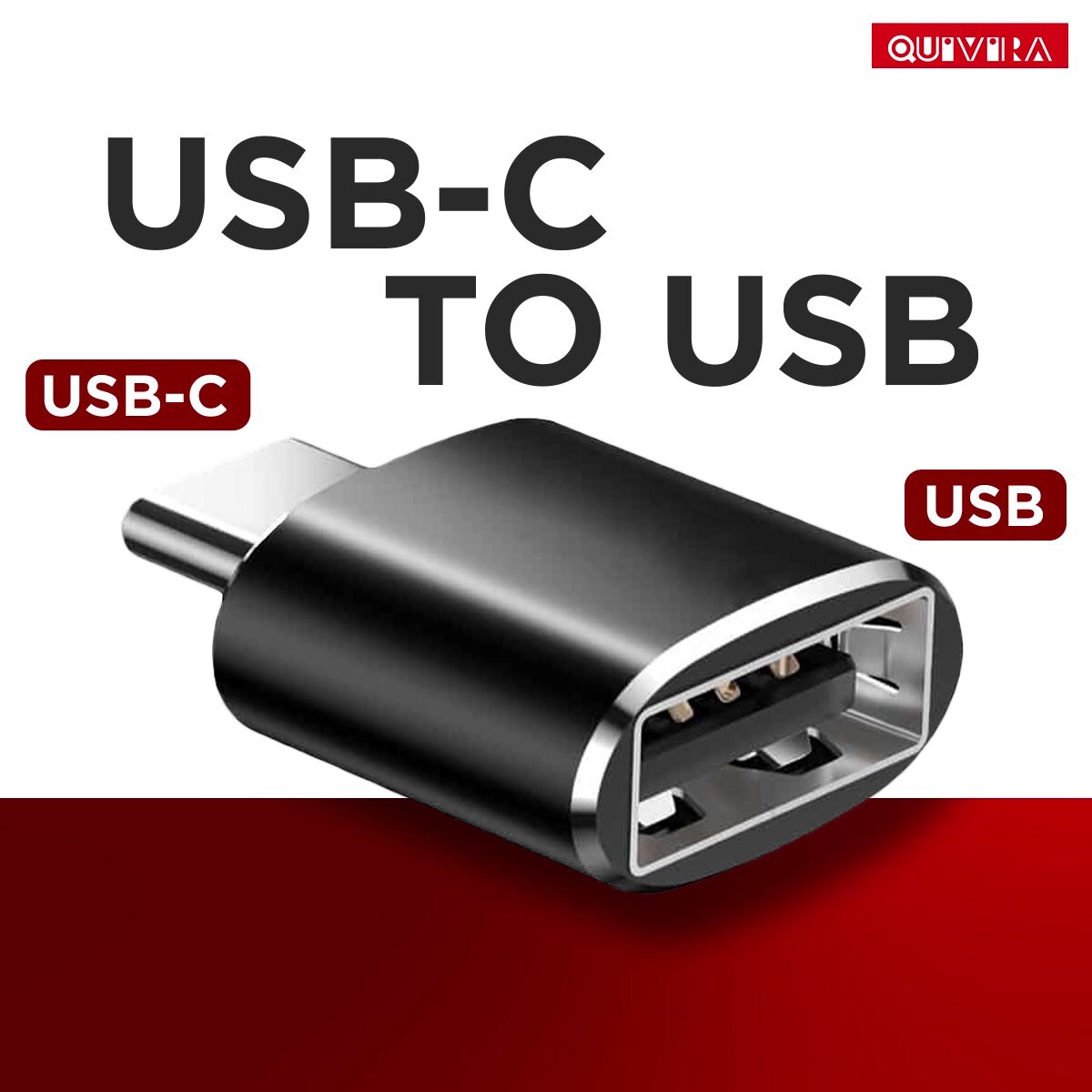 Переходник OTG USB 2.0 Type-C / Адаптер OTG Тайп Си — фото 1
