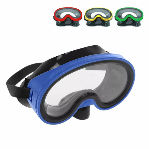Маска для ныряния Цвета красный синий зеленый и желтый микс в ассорт 629₽