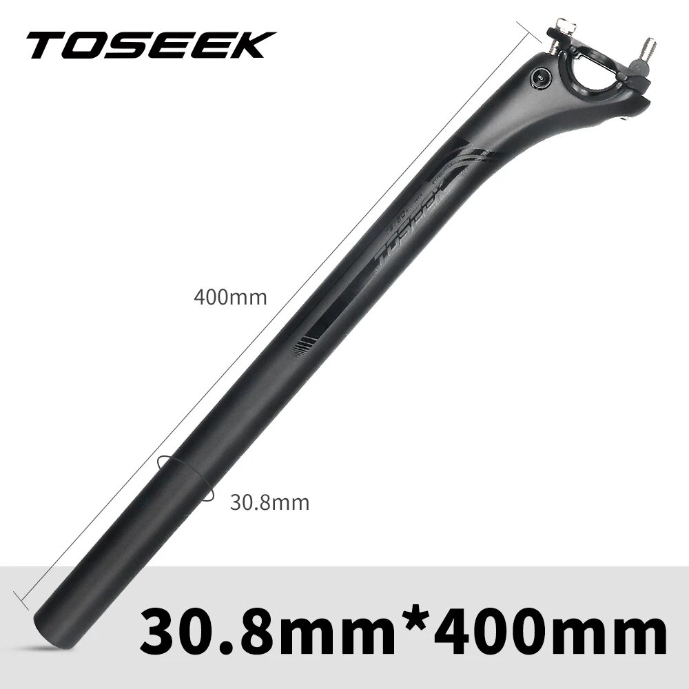 Карбоновый подседельный штырь TOSEEK, размер в ассортименте