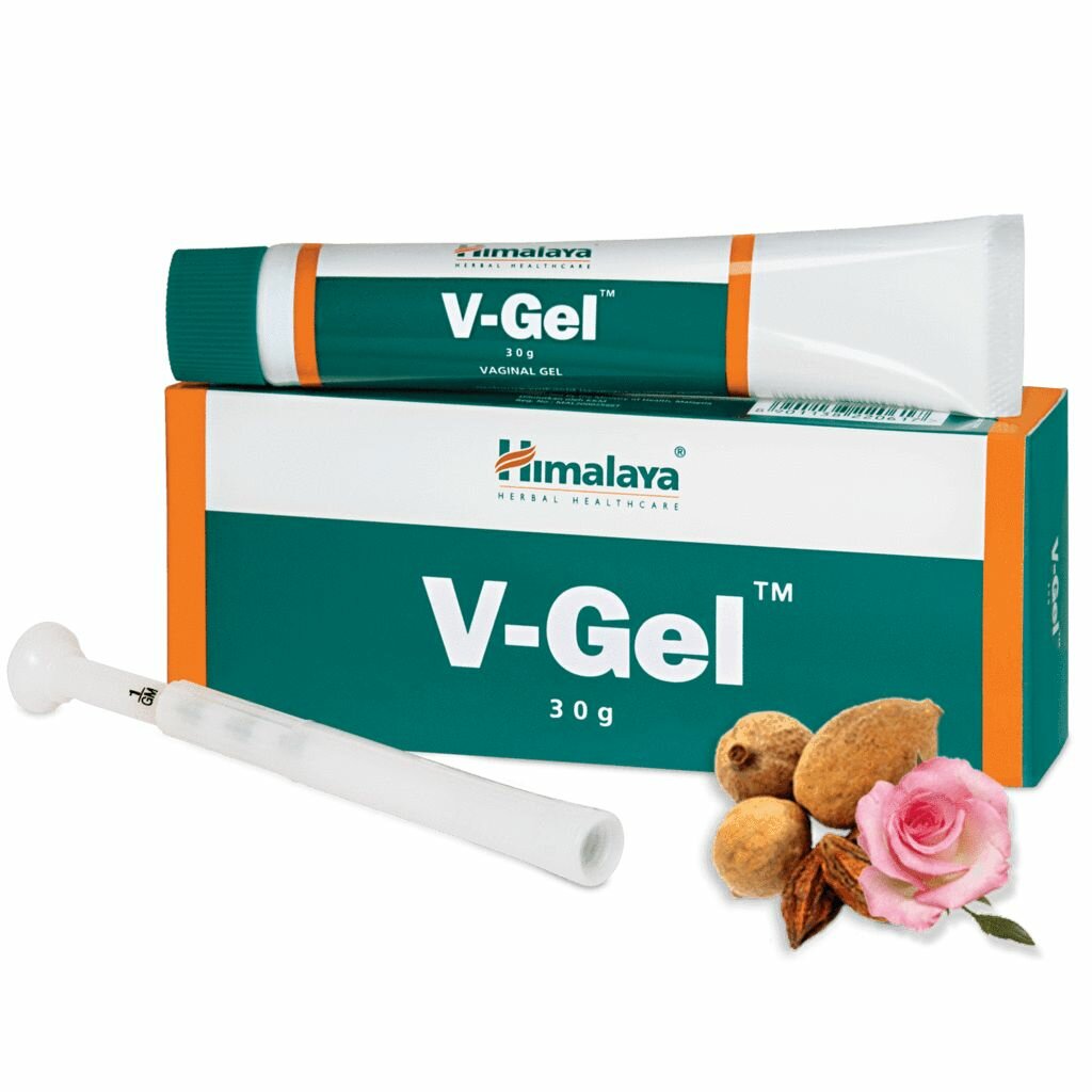 Himalaya V-Gel Вэ-Гель Вагинальный гель / Интимная гигиена / От Зуда и жжения. боли при мочеиспускании, выделений 30 г
