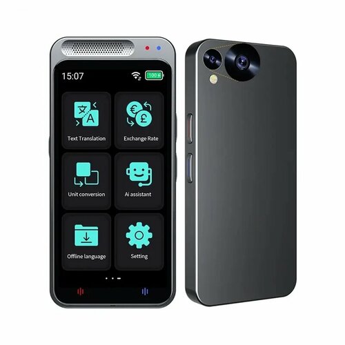 Переводчик Zbna Z6 138 языков Черный 4111₽