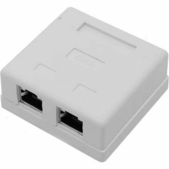 Внешняя сетевая розетка Bion BXP-ENS-C5E-2P-1 RJ-45 cat. 5e, 2 порта