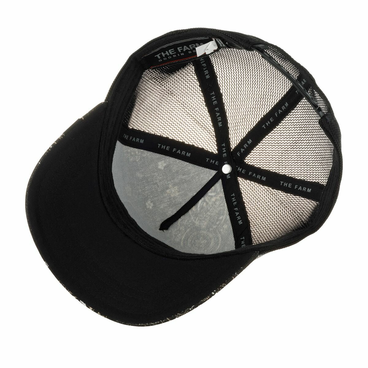 Бейсболка GOORIN BROS. Базовая коллекция для мужчин и женщин, размер 0, черный — фото 1