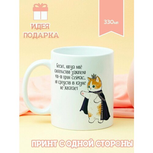 Кружка Котик моё сиятельство 490₽