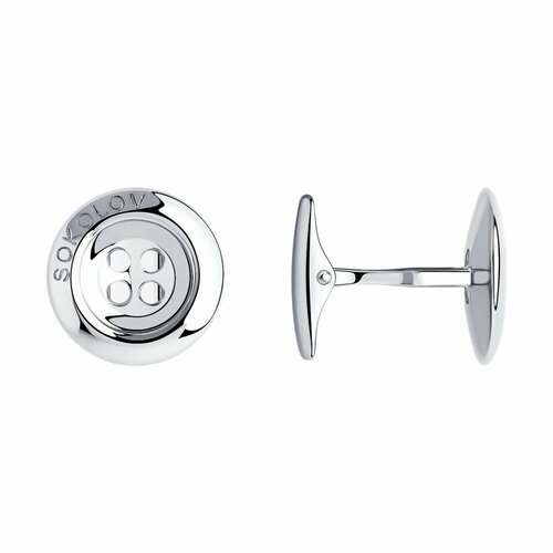 Запонки Diamant online серебро 925 проба 8176₽