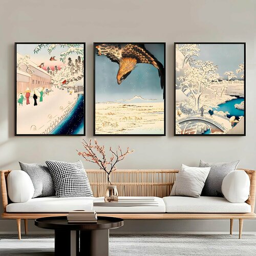 Набор постеров Андо Хиросигэ 