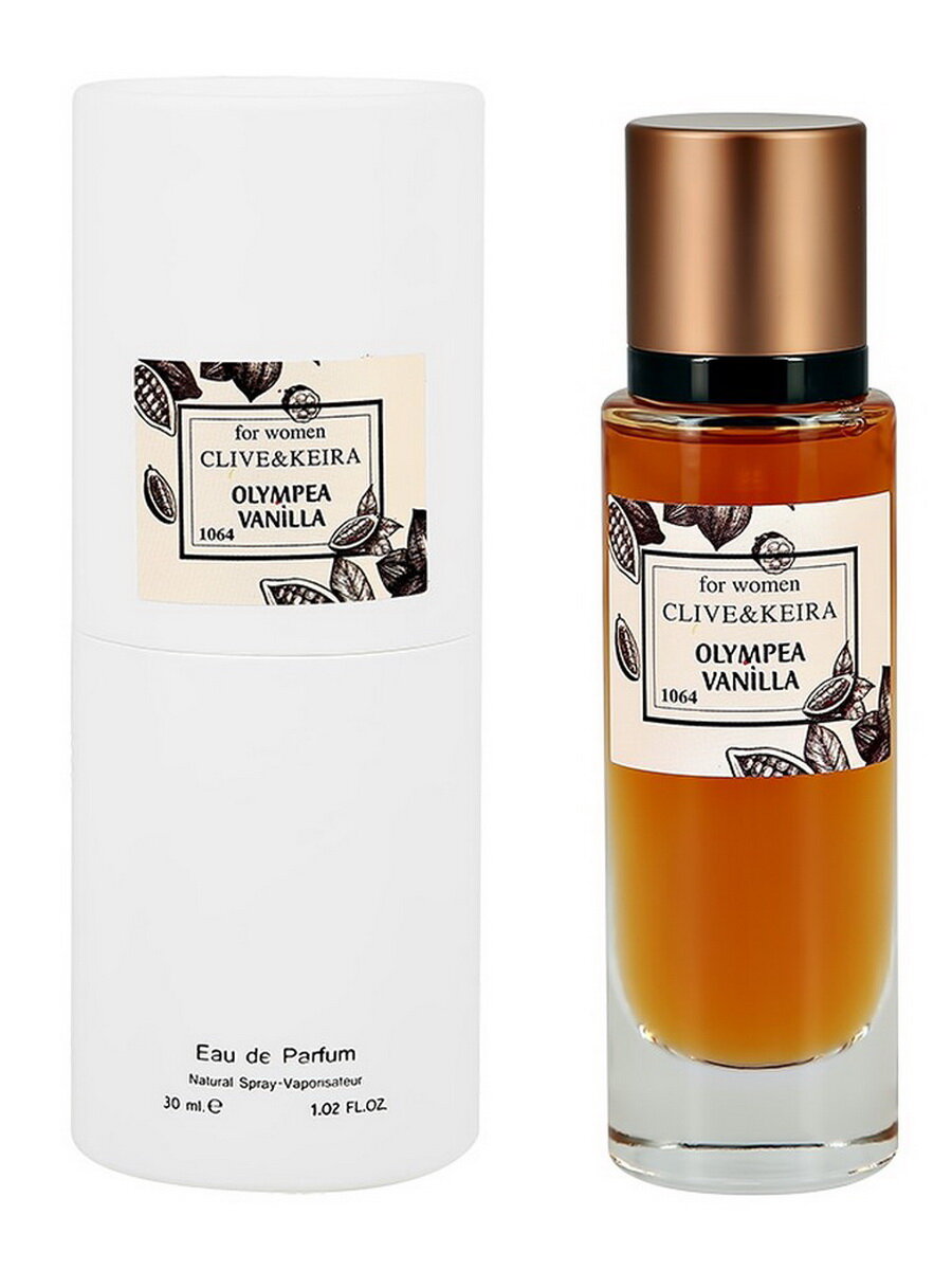Туалетная вода женская Clive&Keira W 1064 OLYMPEA VANILLA, 30 мл.