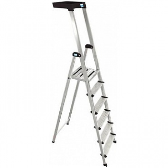 Стремянка KRAUSE SECURY MultiGrip 6 ступ 126542