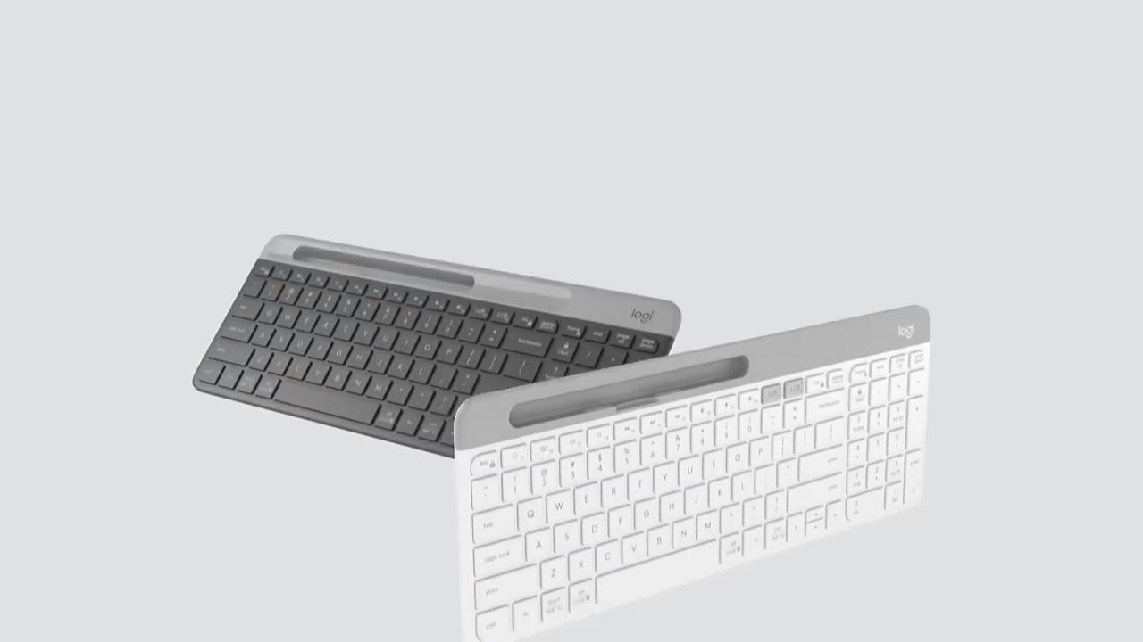 Клавиатура беспроводная Logitech K580 Slim Multi-Device английская/русская (ISO) — фото 1