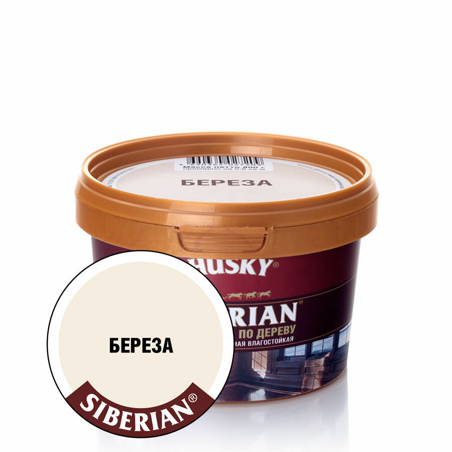 Акриловая шпатлевка по дереву HUSKY Siberian 08 л береза