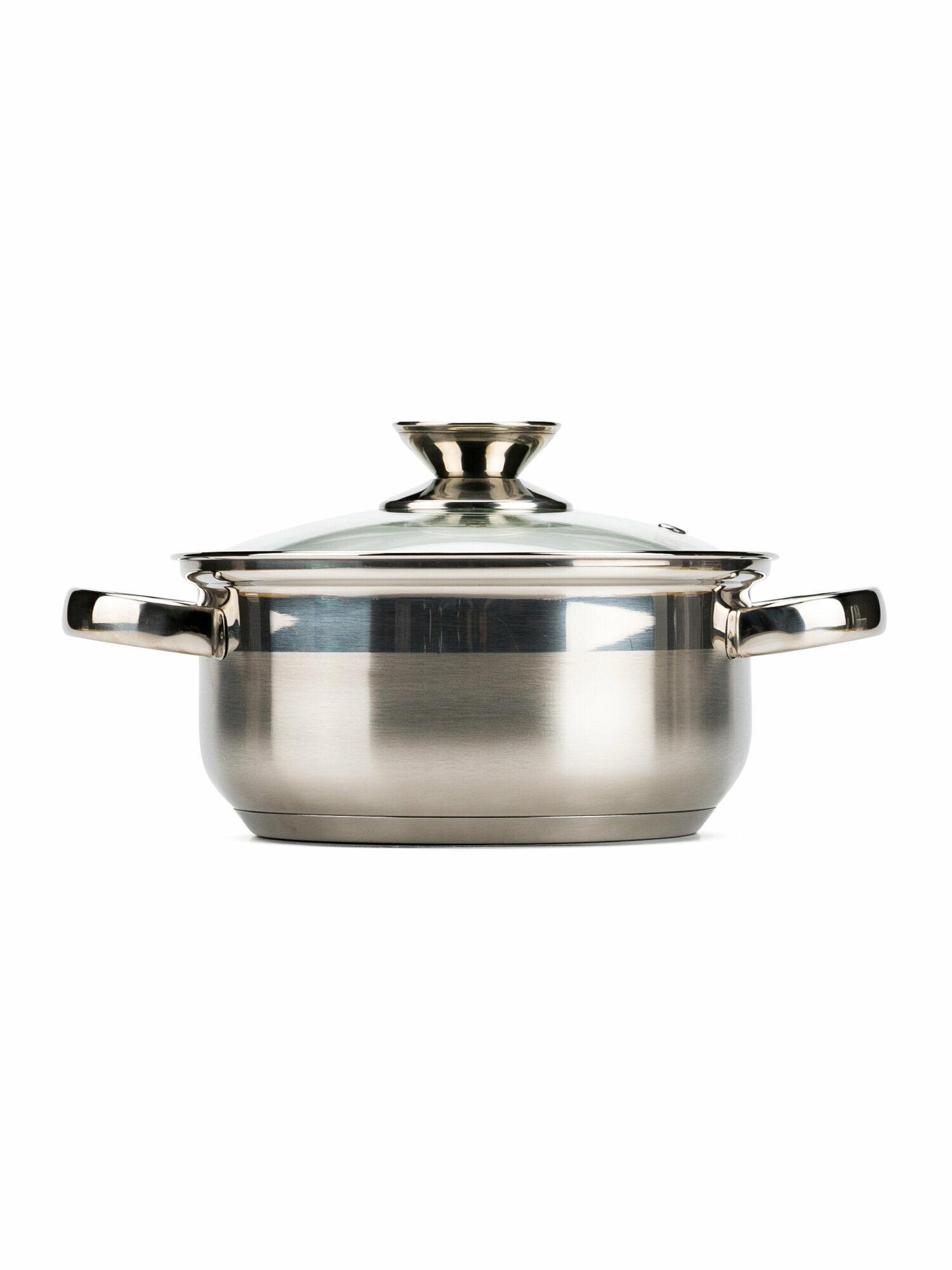 Набор кастрюль Attribute "CLASSIC", нержавеющая сталь, с крышками, 3 кастрюли с крышками — фото 1