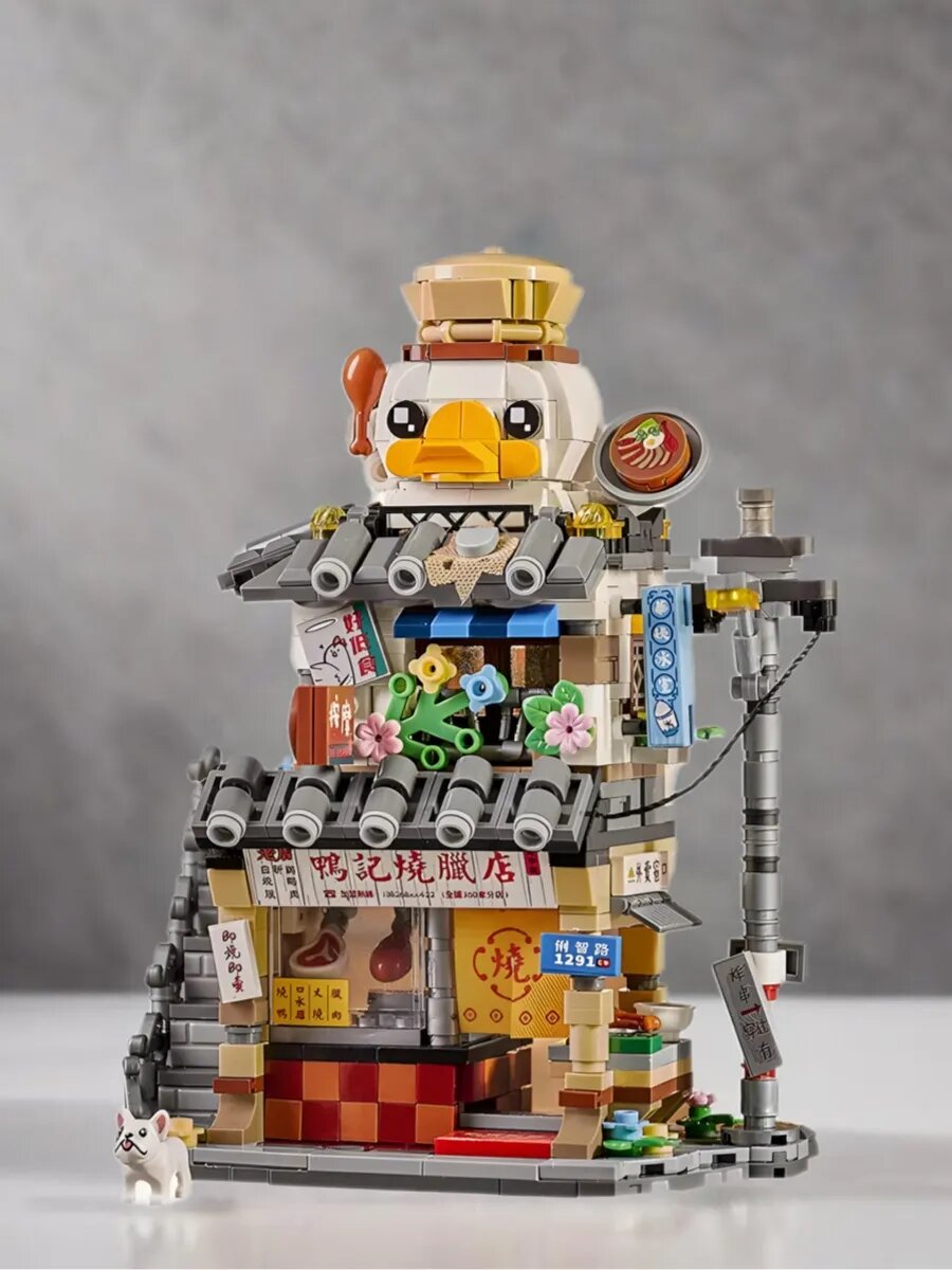 Конструктор детский корейский магазин 846 дет