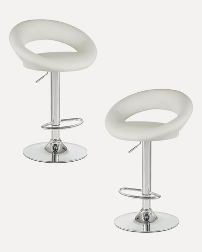 Изображение товара Набор 2 шт. Стул барный DOBRIN MIRA, LM-5001, белый