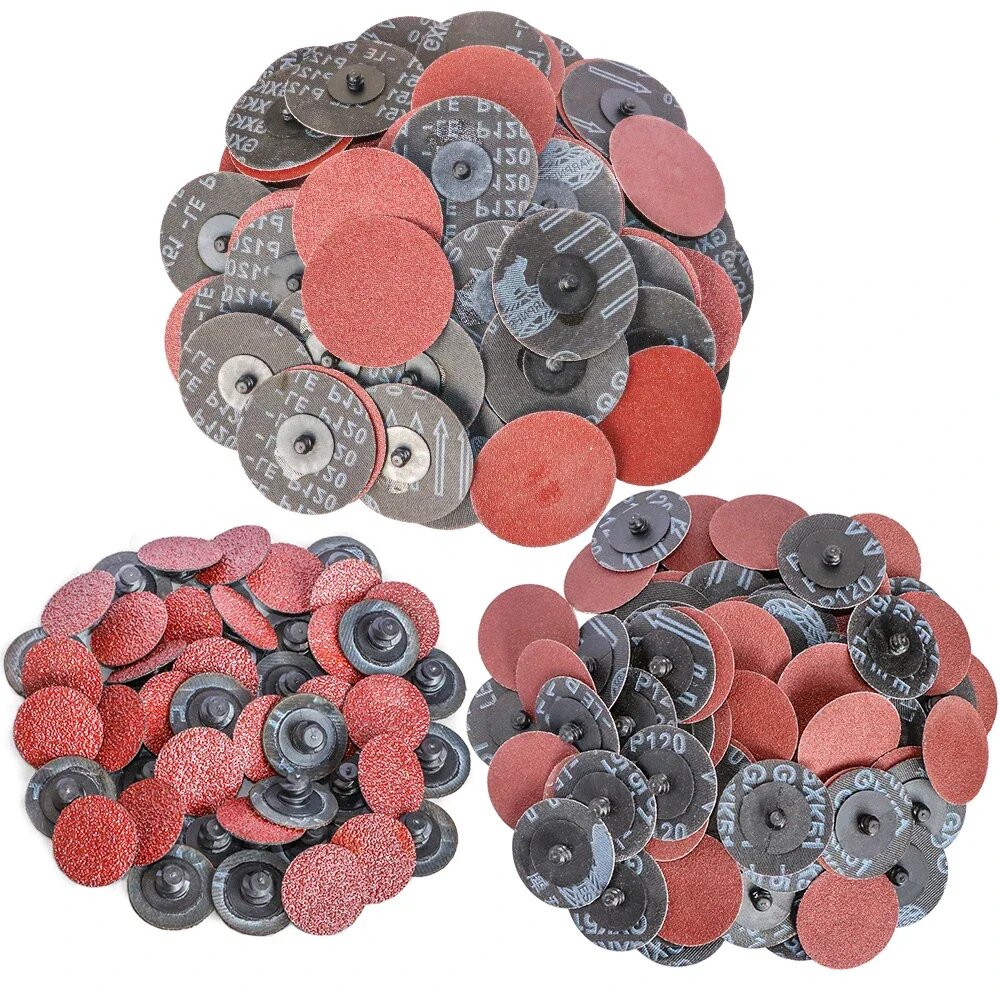 Шлифовальные диски R-типа 25/50/75 мм 50pcs 25mm 1inch P60