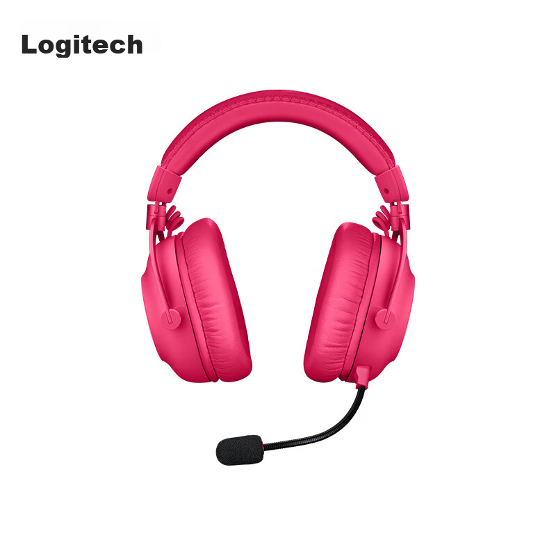 Беспроводные наушники Logitech PRO X2 Lightspeed Wireless Bluetooth Tri-Mode Gaming Headset, цвет Pink