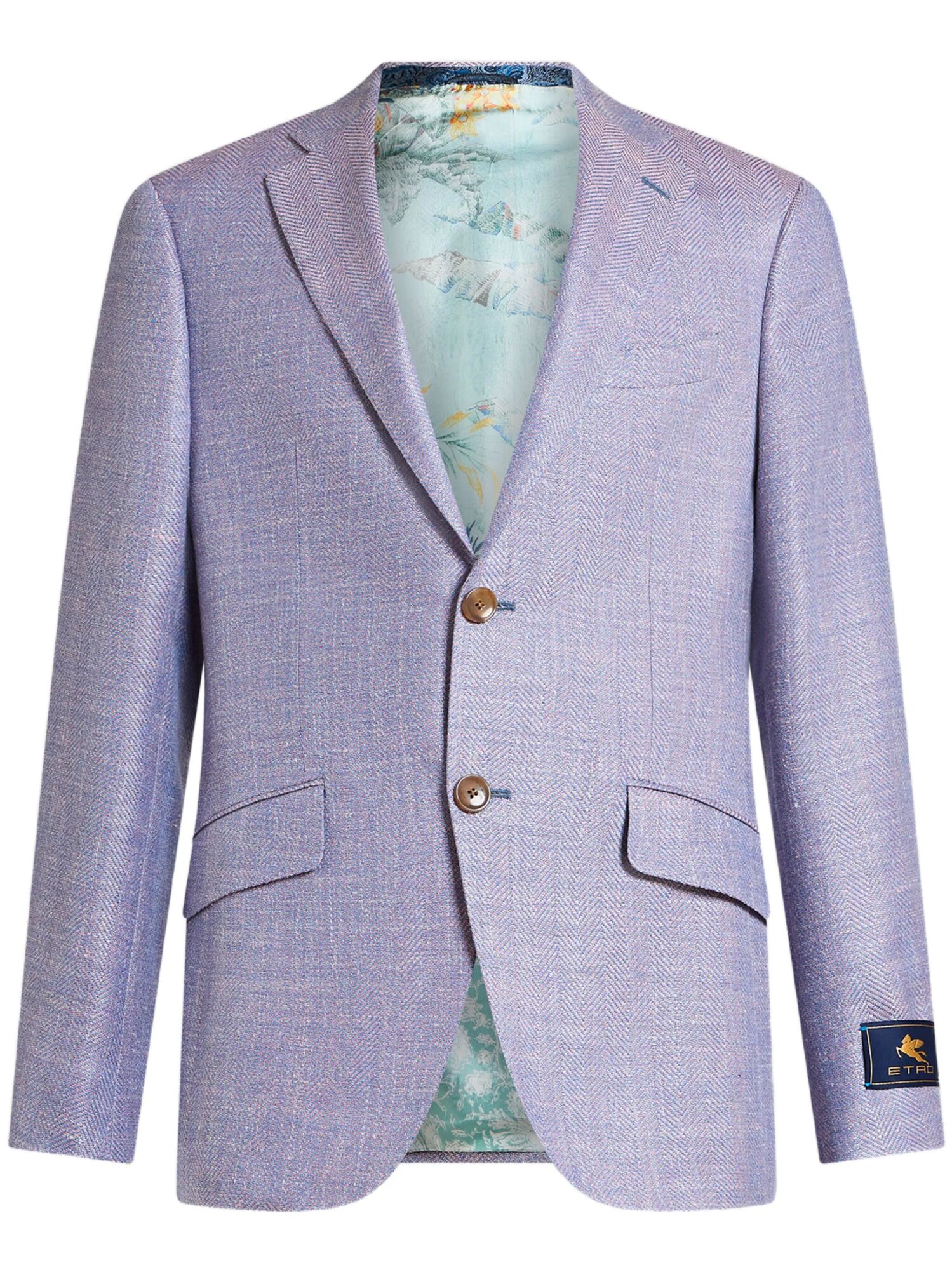 Пиджак ETRO, размер 50, фиолетовый