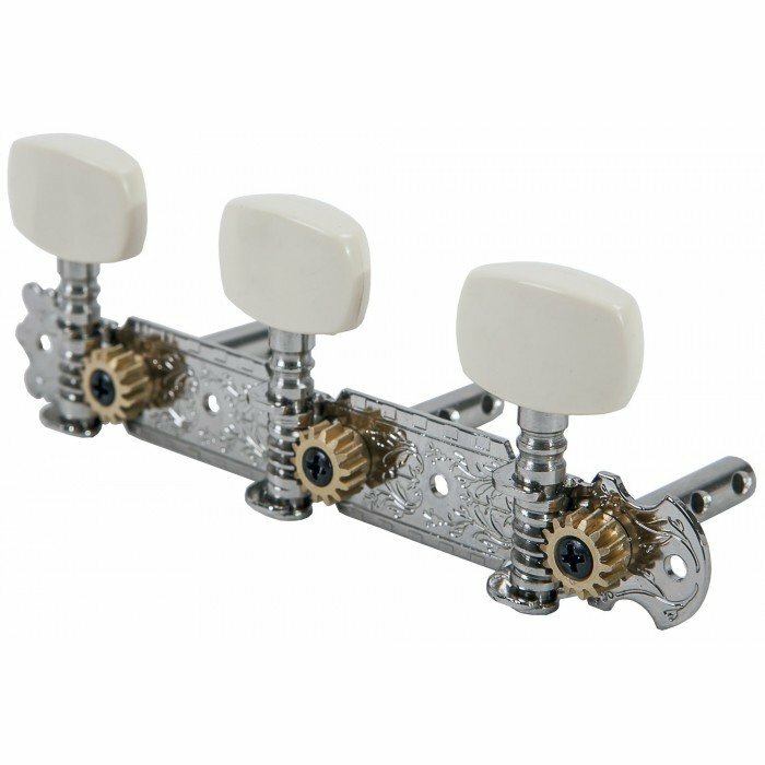 Аксессуары для гитар Alice LOD-017A Комплект универсальной хромированной механики