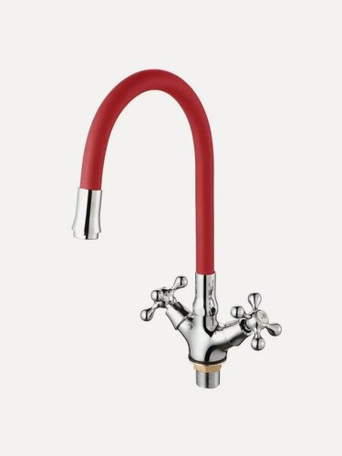 Изображение товара Смеситель с гибким силиконовым изливом с режимом душ