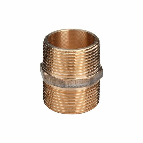 Ниппель Viega 266592 12 НРш х 12 НРш двойной бронзовый 980₽