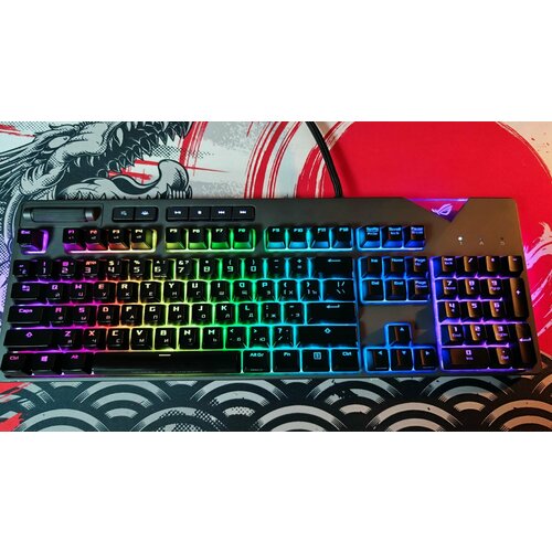 Игровая клавиатура Asus ROG Strix Flare XA01 механическая уценка 6500₽