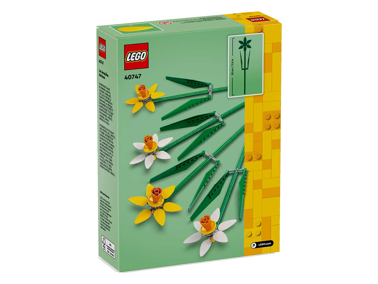 LEGO Botanical Collection 40747 Daffodils 216 дет.