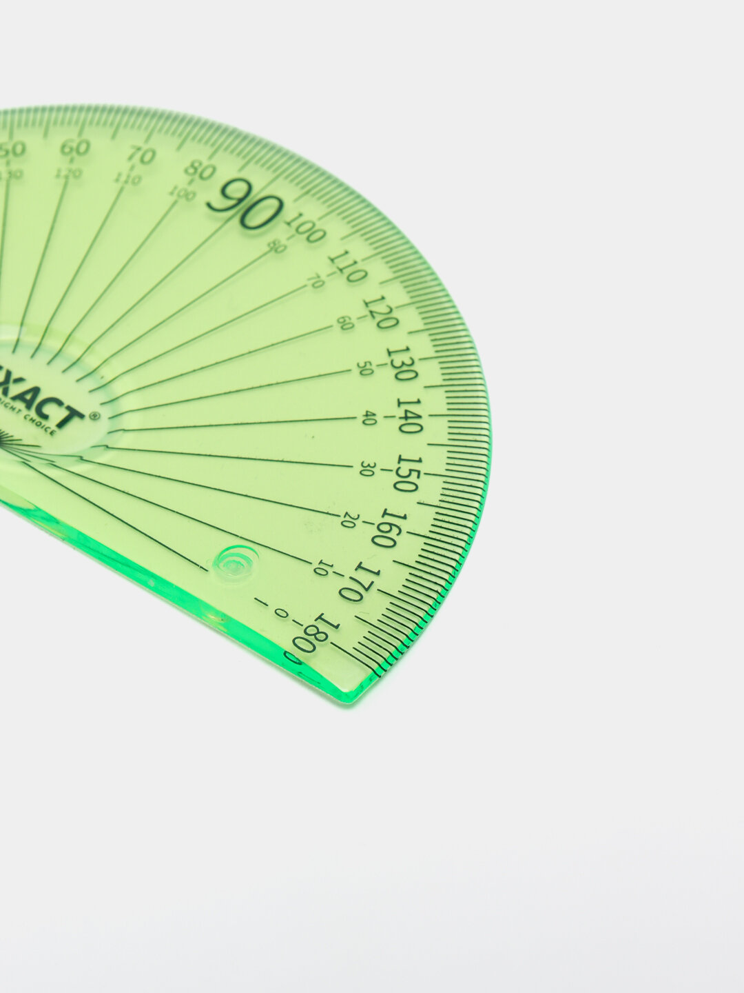 Прочный набор линеек Exact, Лайм — фото 1