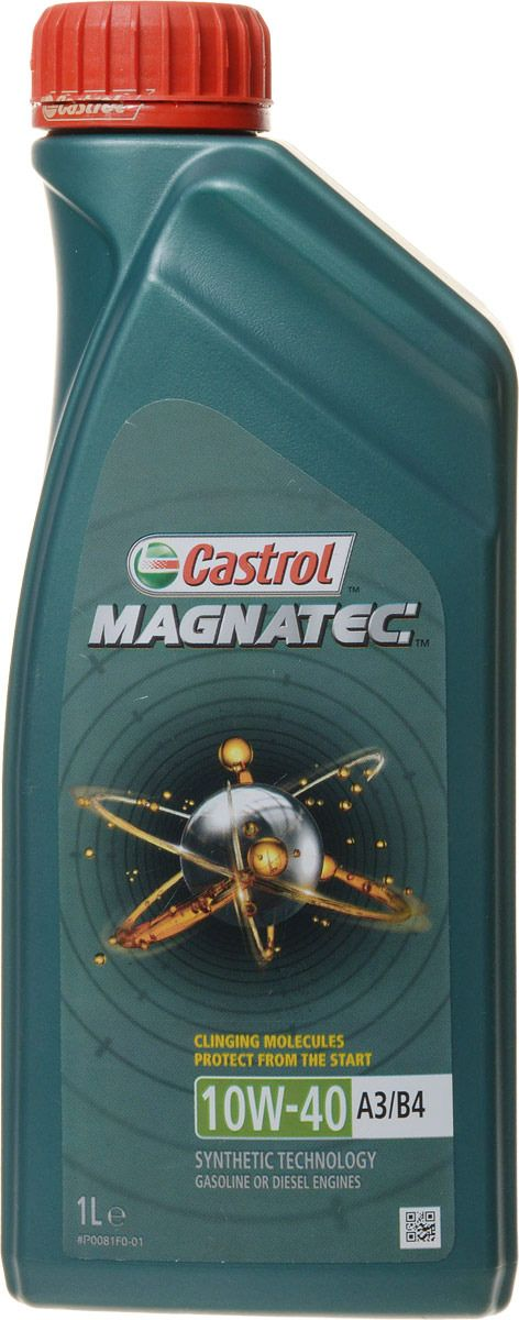 Масло моторное полусинтетическое Castrol Magnatec A3/B4 10W40 1 л 15CA23