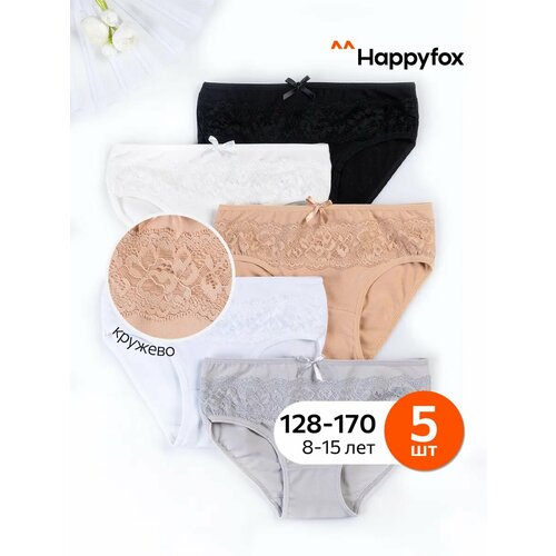 фото Трусы happyfox, 5 шт., размер 152/158