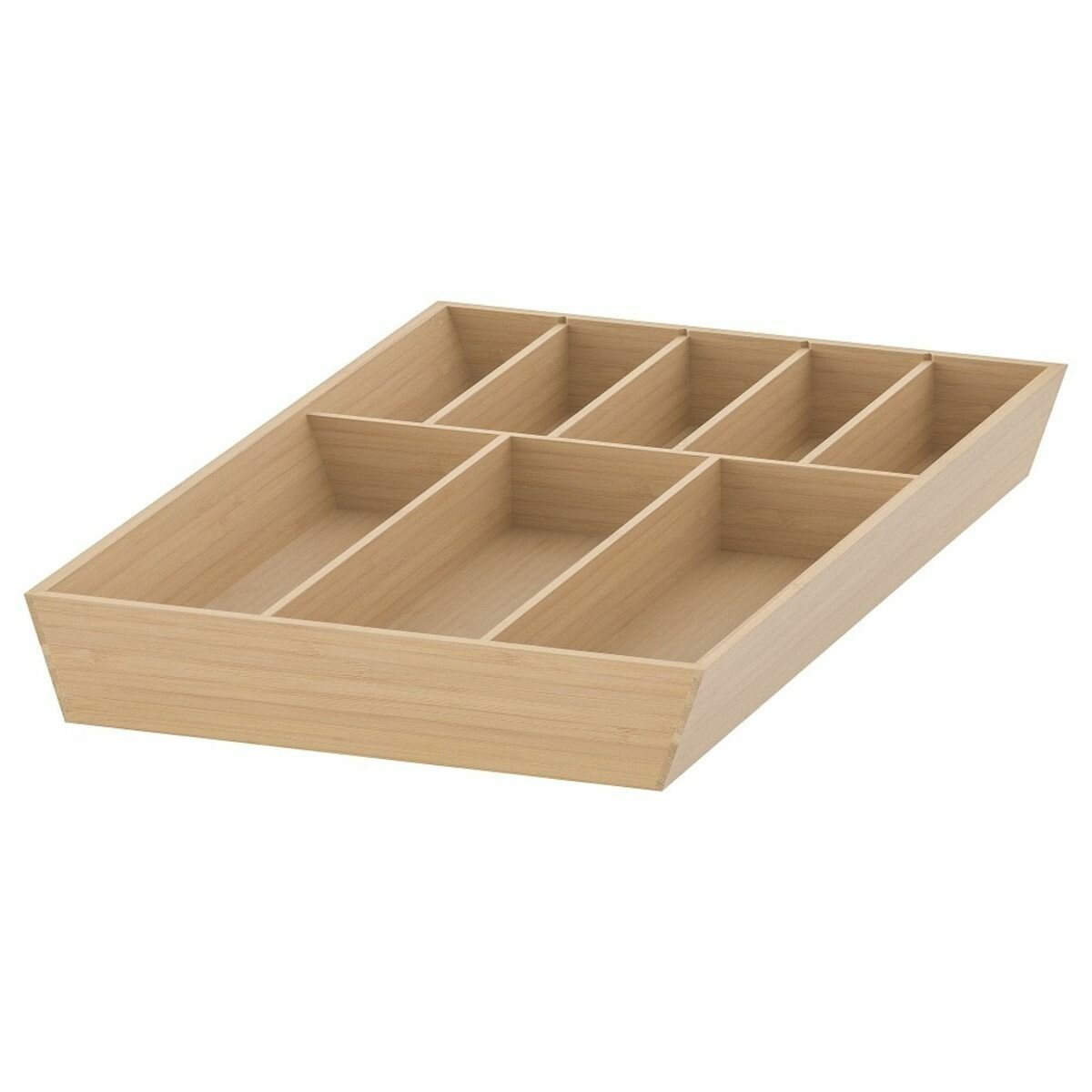 Лоток для столовых приборов IKEA UPPDATERA уппдатера 32x50 см светлый бамбук