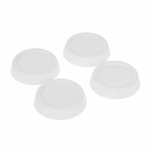 Антивибрационные подставки для стиральной машины, набор 4 шт. Противовибрационные ножки для холодильника и мебели. Виброопоры, подножки под технику для уменьшения вибрации, шума и перемещения.