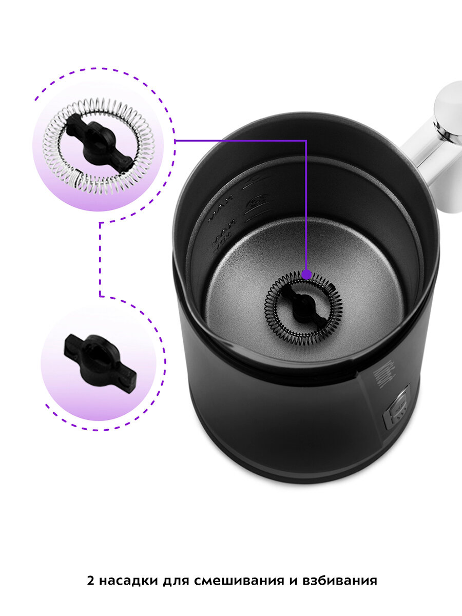 Капучинаторы Xiaomi Капучинатор Kitfort КТ-751-1 черный