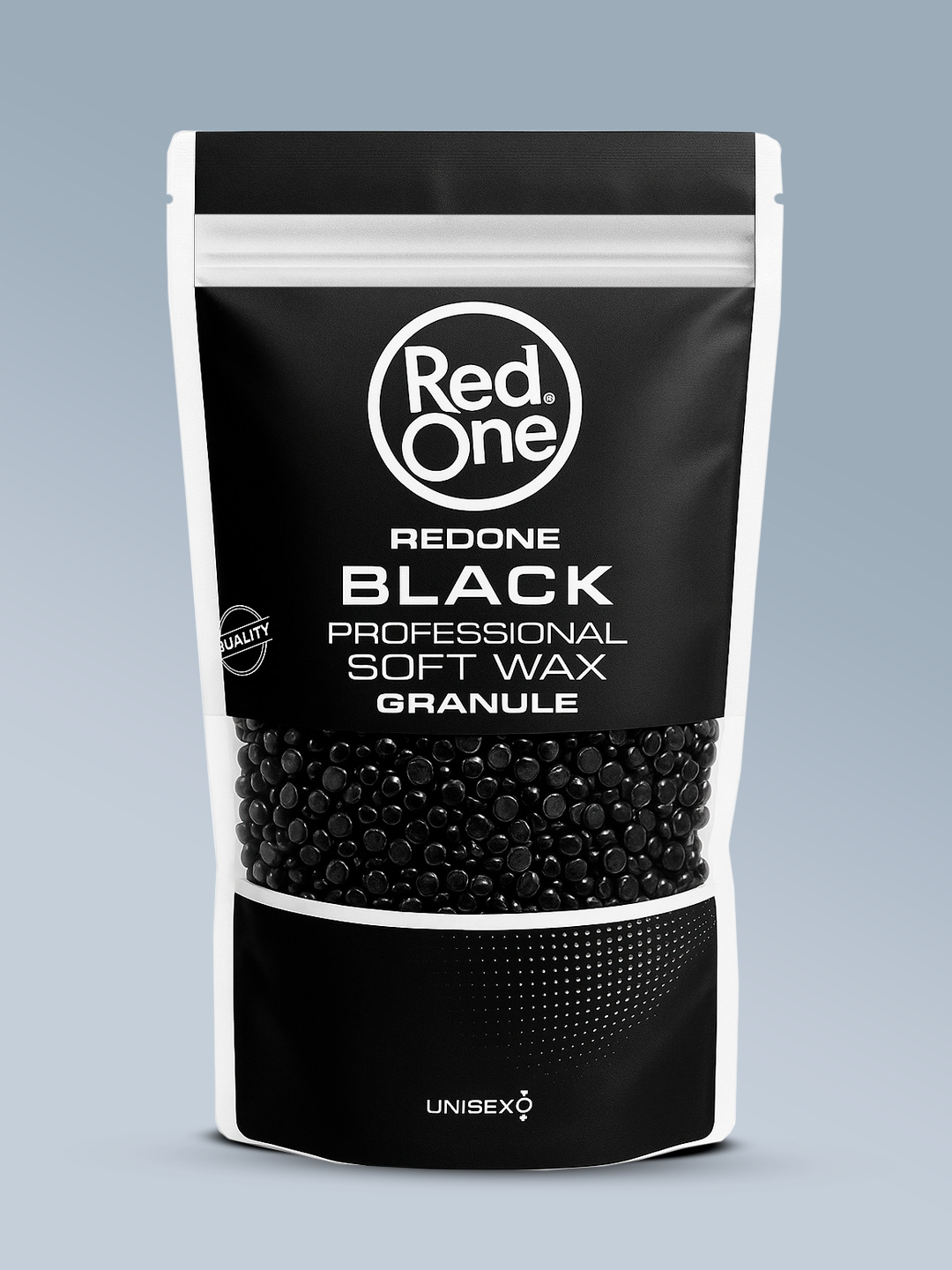 Воск для депиляции RedOne Black, гипоаллергенный, 400 г, черный