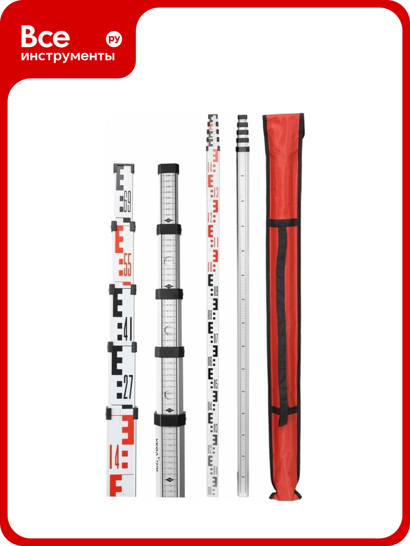 Нивелирная рейка TS7M VEGA 1824020064