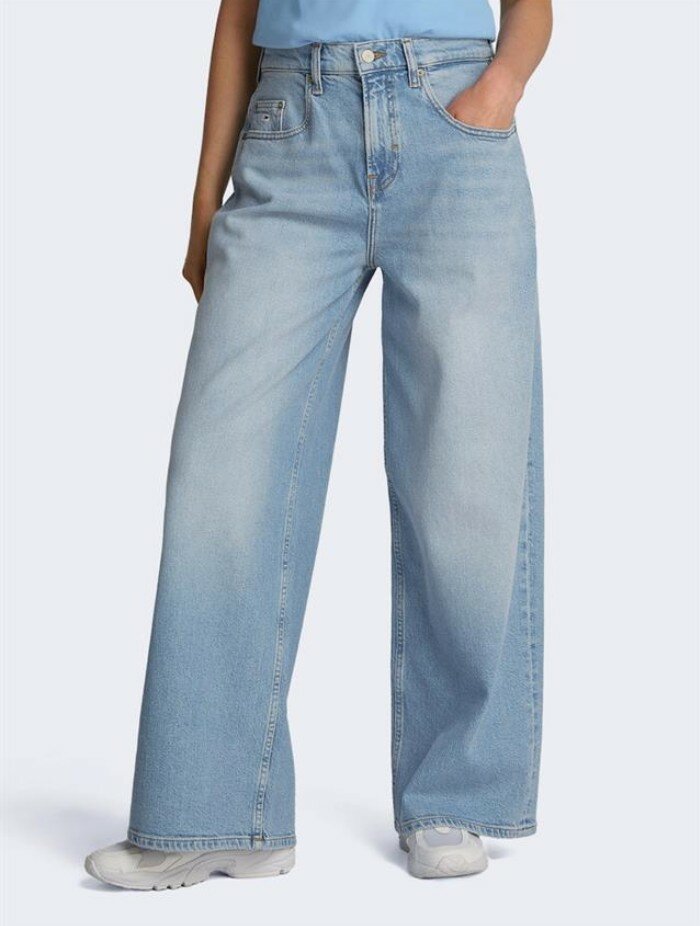 Джинсы широкие Tommy Jeans Charlie, размер 31/32 JEAN, голубой — фото 1