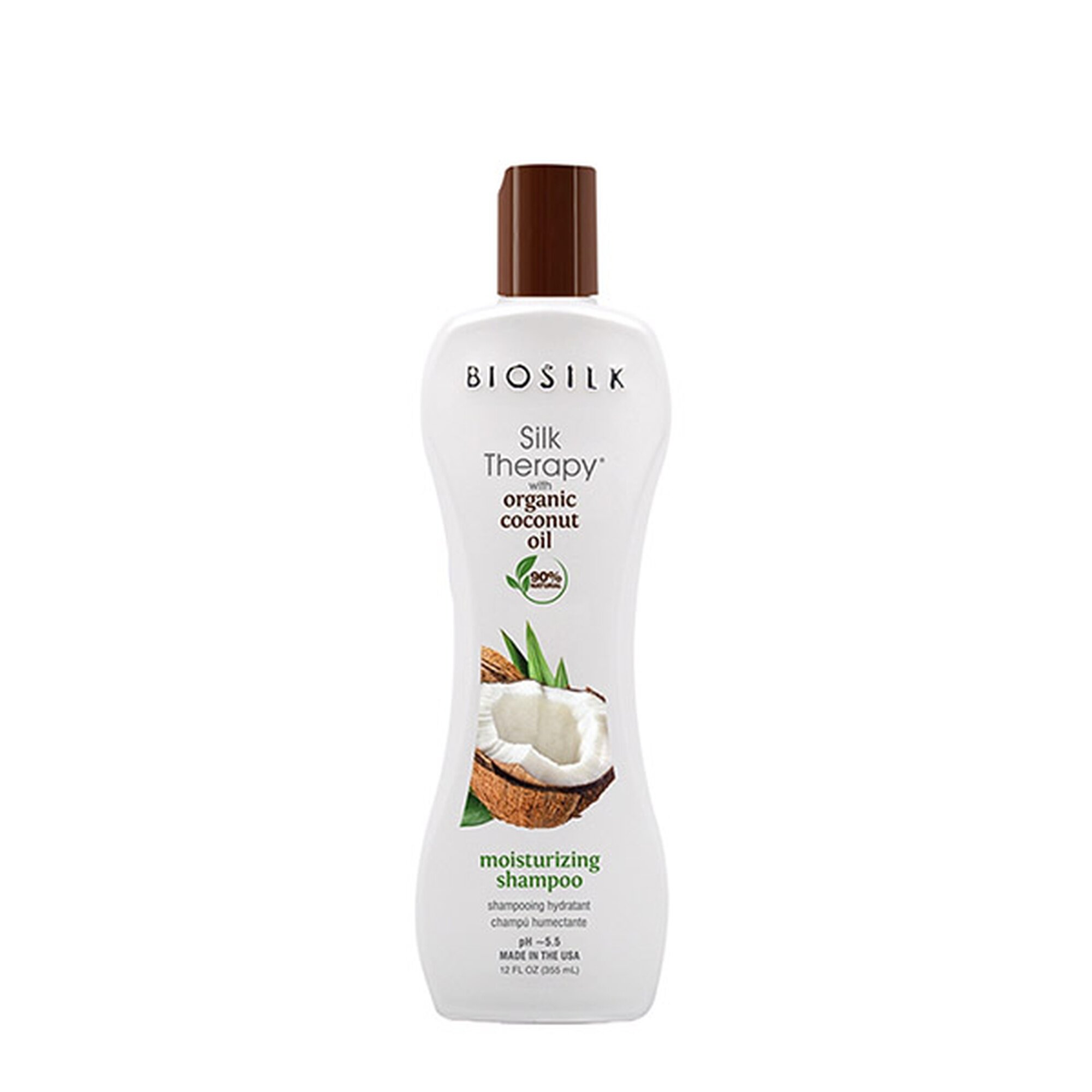 Шампунь увлажняющий Biosilk Silk Therapy Organic Coconut Oil Moisturizing Shampoo 355 мл BSTOCS12-2