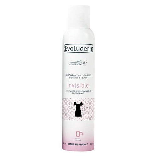 Део-спрей женский `EVOLUDERM` Без следов 200 мл