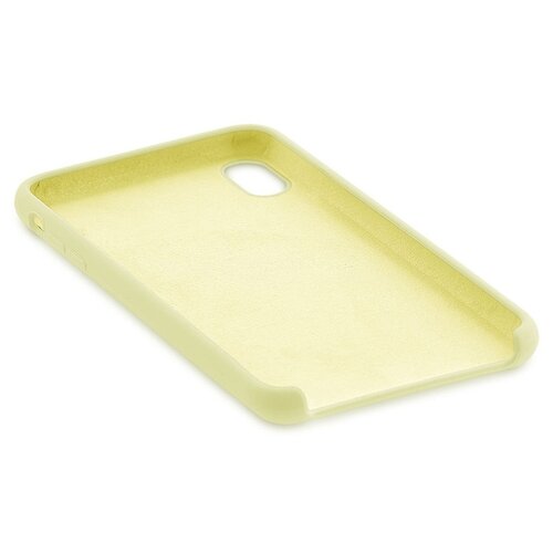 фото Чехол на айфон xs max derbi slim silicone-2 светло-желтый