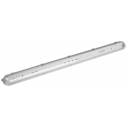 СВЕТОЗАР Светильник пылевлагозащищенный 57610-36, G13, 36 Вт, цвет арматуры: серый