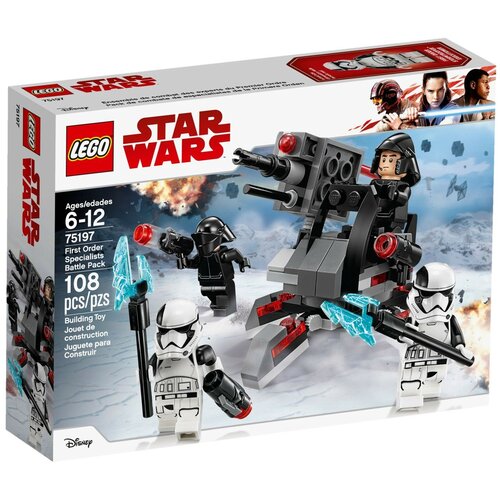 Конструктор LEGO Star Wars 75197 Боевой набор специалистов Первого Ордена, 108 дет. конструктор lego star wars 75132 боевой набор первого ордена 88 дет