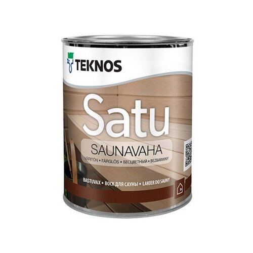 Воск TEKNOS Satu Saunavaha, черный, 0.9 л