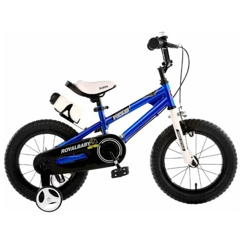 фото Детский велосипед royal baby rb18b-6 freestyle 18 steel синий (требует финальной сборки)