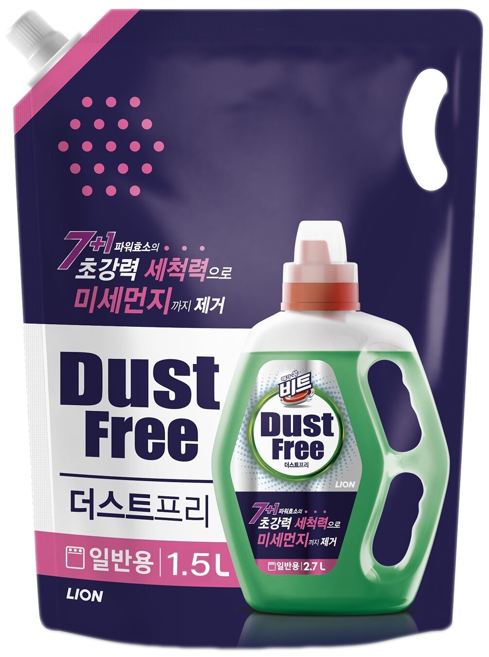 Жидкость для стирки LION Beat Dust Free для автоматической и ручной ...